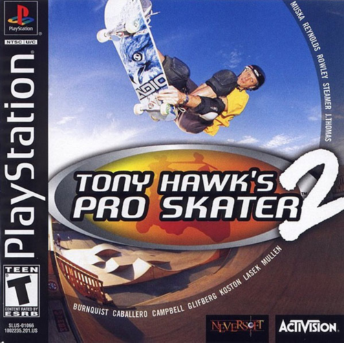 Tony Hawks Pro Skater 2 (USA) Cover